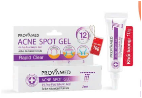 Provamed Acne Spot Gel Gel trị mụn nhọt, mụn mủ trong 12 giờ